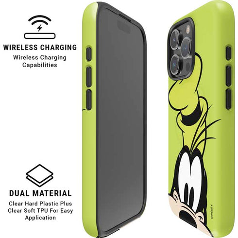 Disney Friends Goofy Up Close iPhone 16 Pro Magsafe Impact Case